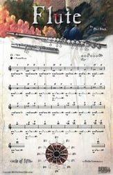 INSTRUMENTAL POSTERS SERIES FLUTE